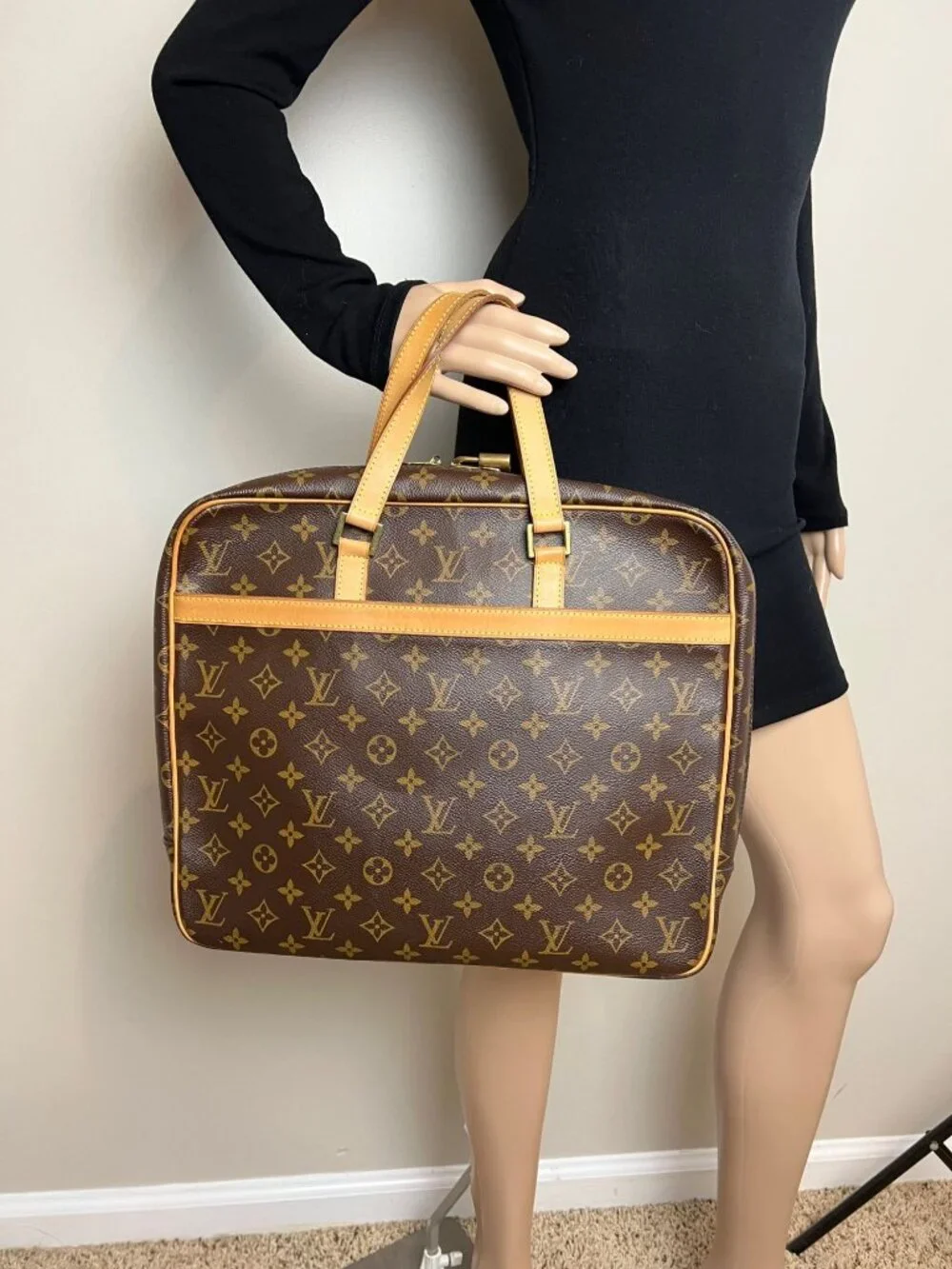 Louis Vuitton Porte Documents Pegase Monogram Briefcase Bag